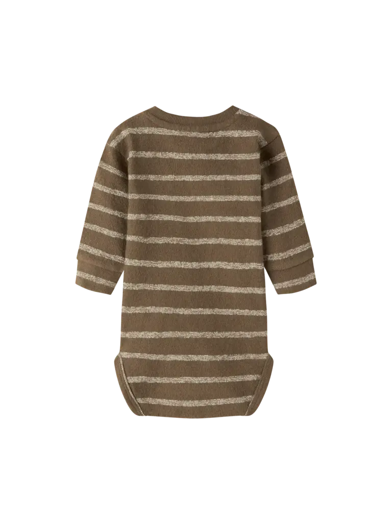 Lil' Atelier Lil atelier - Moby romper Teak TURTLEDOVE