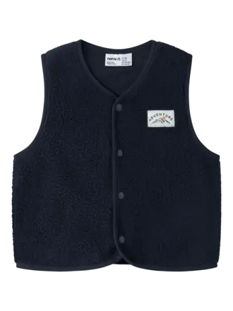 Name It Name it - Teddy gilet Navy Blazer