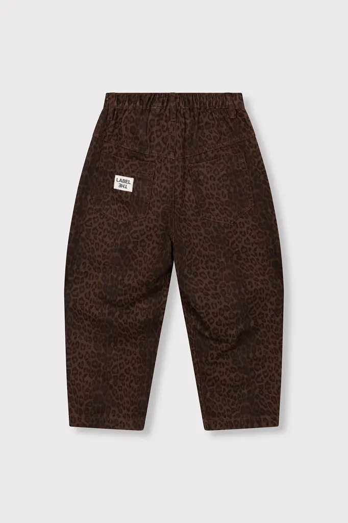Alix the label Alix mini - LEOPARD CARGO PANTS