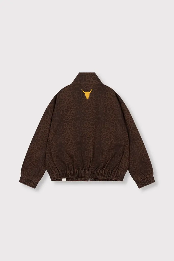 Alix the label alix mini -KIDS LEOPARD JACKET