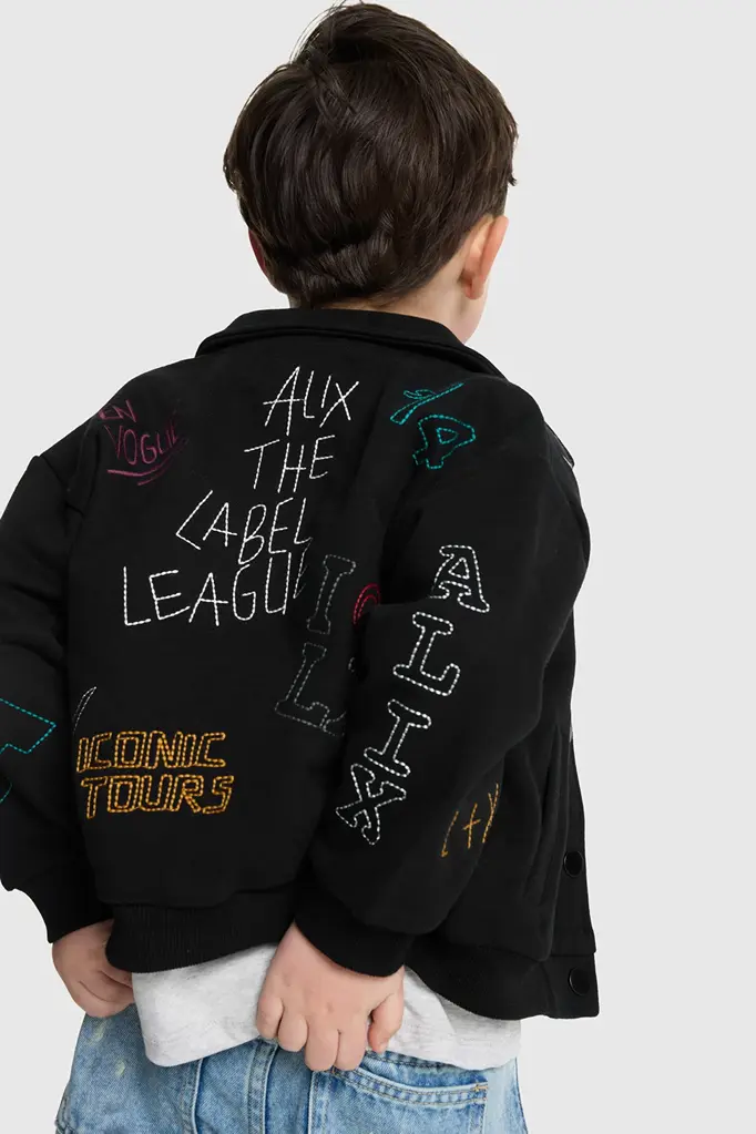 Alix the label Alix mini - KIDS PATCHES JACKET