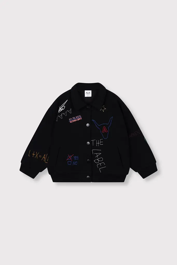 Alix the label Alix mini - KIDS PATCHES JACKET