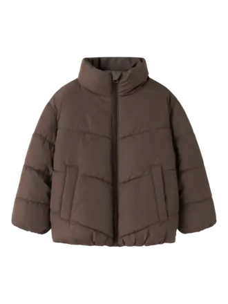 Name It Name it - Forty puffer jacket Seal Brown