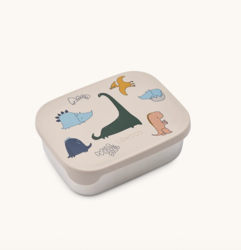Liewood Liewood - Arthur Printed lunchbox Dino Roar