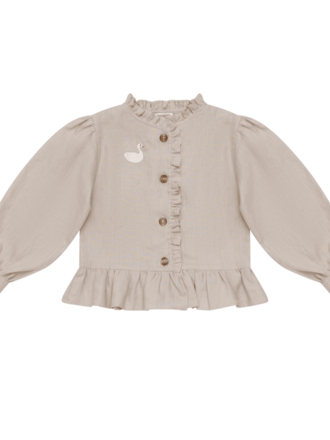 Donsje Amsterdam Donsje -Siles Blouse | Swan