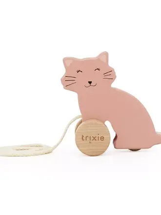 Trixie Trixie -Wooden small pull along toy - Mrs. Cat