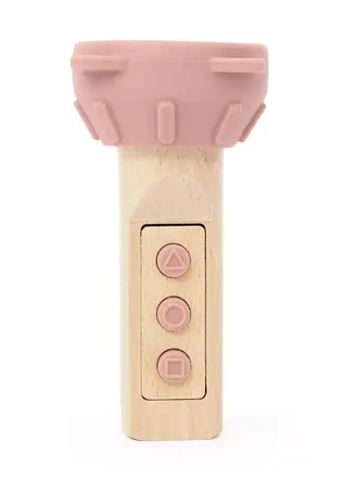 Trixie Trixie -Wooden silicone flashlight - Mrs. Cat