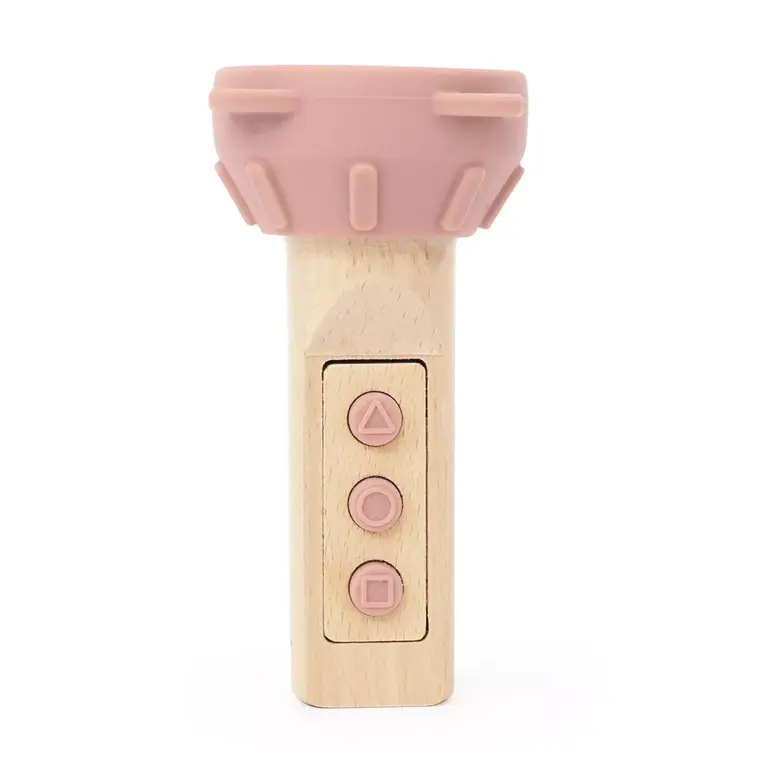 Trixie Trixie -Wooden silicone flashlight - Mrs. Cat