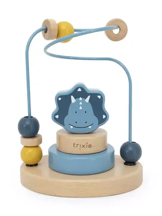 Trixie Trixie - houten kralenframe Triceratops
