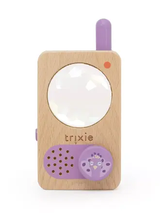 Trixie Trixie -Wooden walkie talkie - Mrs. Peacock