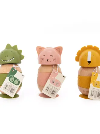 Trixie Trixie -Wooden silicone wobbly toy display box