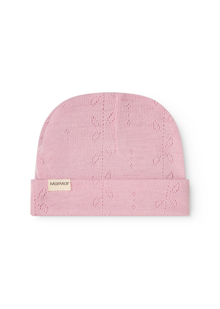 Marmar Copenhagen Marmar - Aiko wool muts soft berry