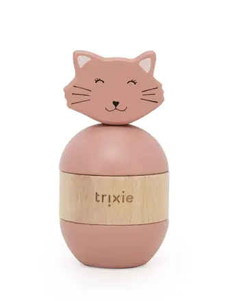 Trixie Trixie -Wooden rattle stacker - Mrs. cat