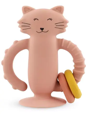 Trixie Trixie -Silicone sensory suction toy - Mrs. Cat