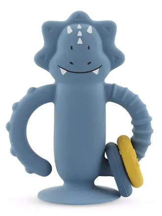 Trixie Trixie -Silicone sensory suction toy -Mr. Triceratops