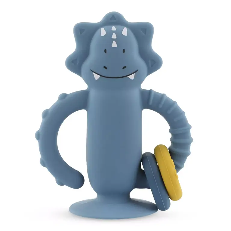 Trixie Trixie -Silicone sensory suction toy -Mr. Triceratops