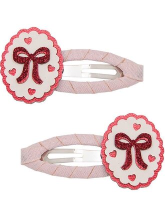 Mimi & Lula Mimi & Lula FRAMED BOW HAIR CLIPS