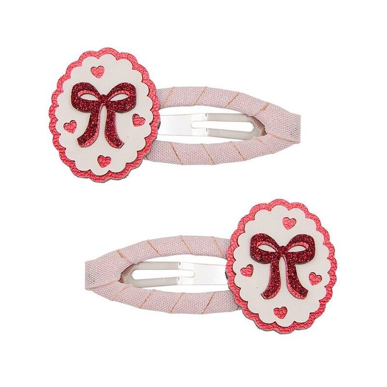Mimi & Lula Mimi & Lula FRAMED BOW HAIR CLIPS