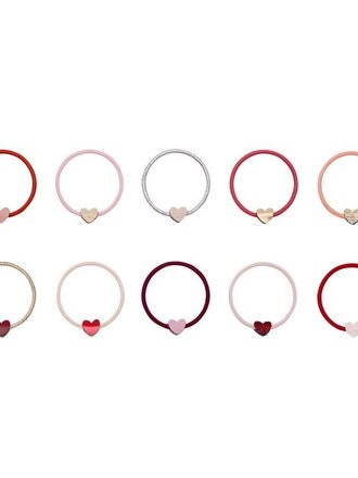 Mimi & Lula Mimi & Lula - 	 TEENY WEENY HEART HAIR TIES
