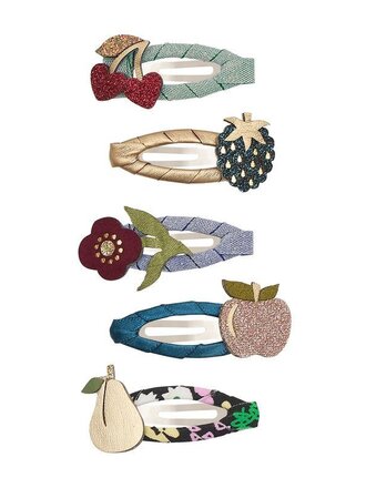 Mimi & Lula Mimi & Lula - 	 WINTER FRUITS MINI HAIR CLIPS