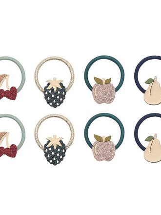 Mimi & Lula Mimi & Lula - 	 WINTER FRUITS MINI HAIR TIES