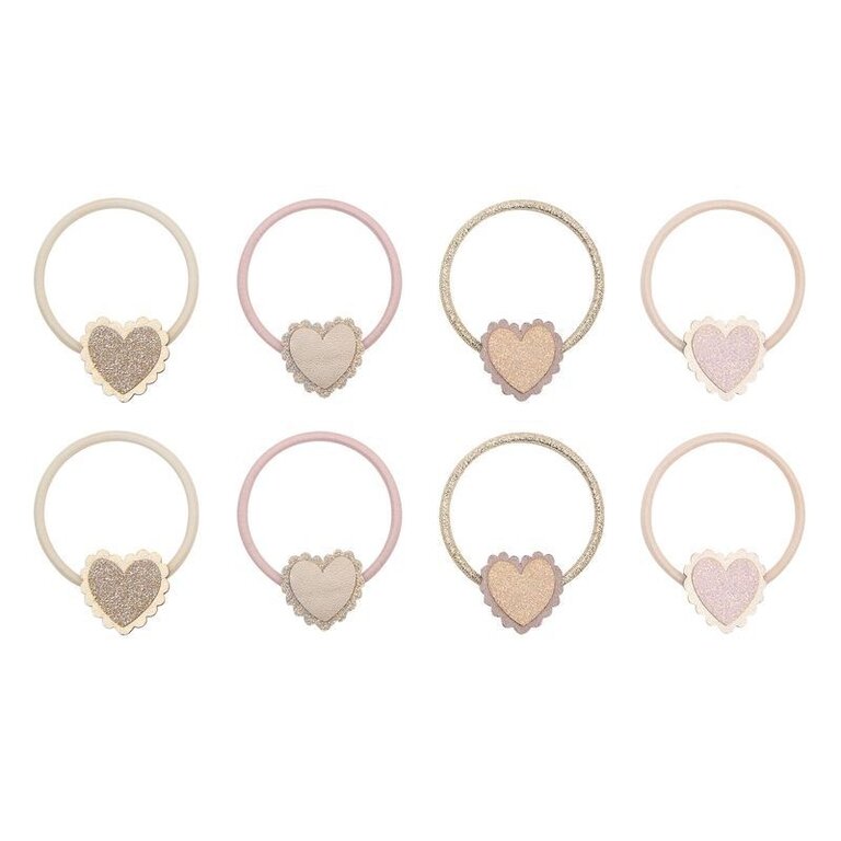 Mimi & Lula Mimi & Lula -	 SCALLOPED HEART HAIR TIES