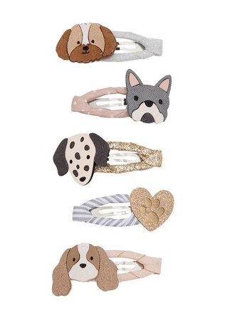 Mimi & Lula Mimi & Lula -	 PUPPY LOVE MINI HAIR CLIPS