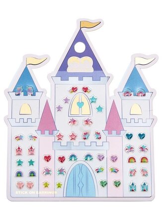 Mimi & Lula Mimi & Lula. RAINBOW CASTLE STICK ON EARRINGS