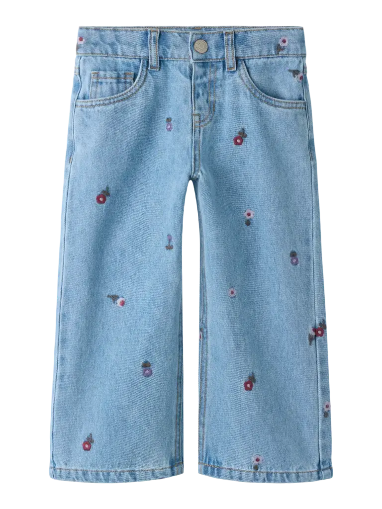 Name It Name it - Rose wide Medium Blue Denim FLOWER