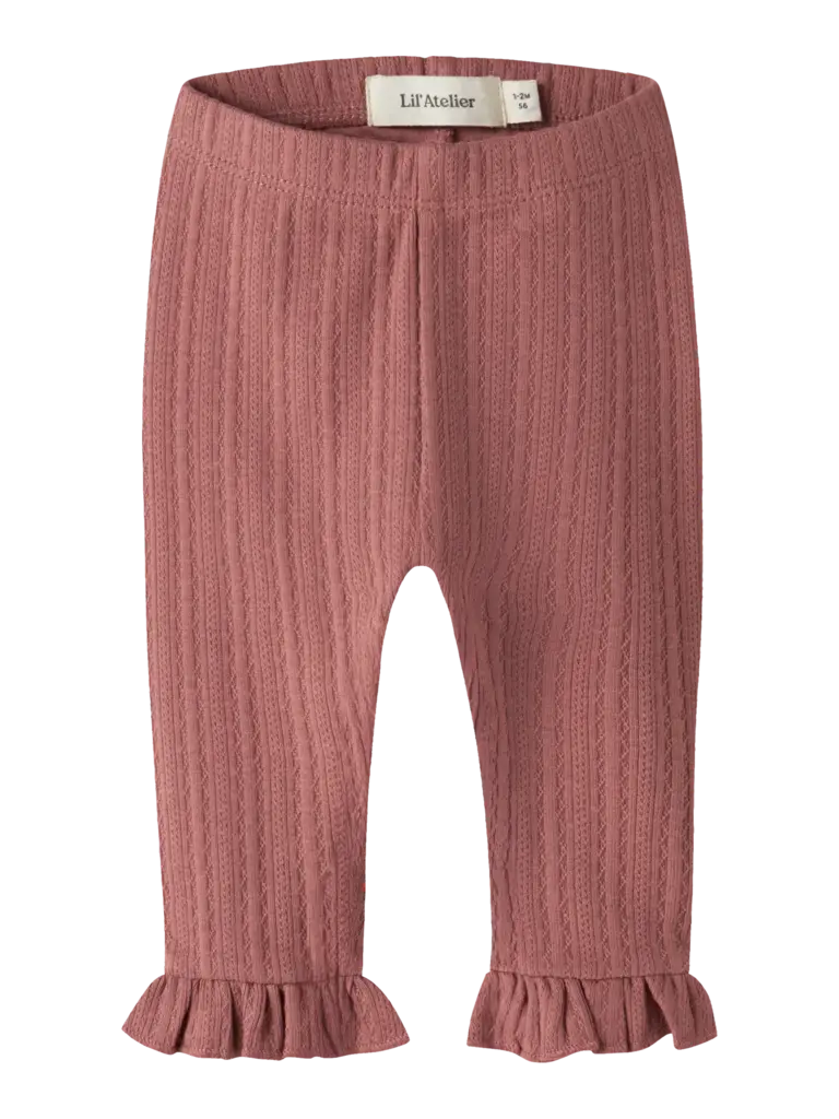 Lil' Atelier lil atelier - Slim legging Withered Rose