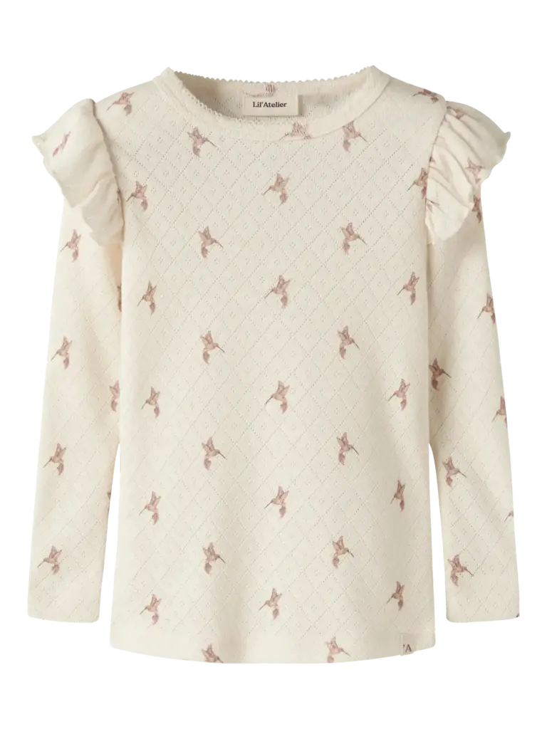 Lil' Atelier Lil atelier - Rachello slim top Turtledove BIRD