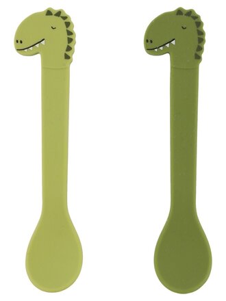 Trixie Trixie - Silicone spoon 2-pack Mr. Dino