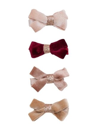 Mimi & Lula Mimi &Lula GLITTER BOW CLIPS