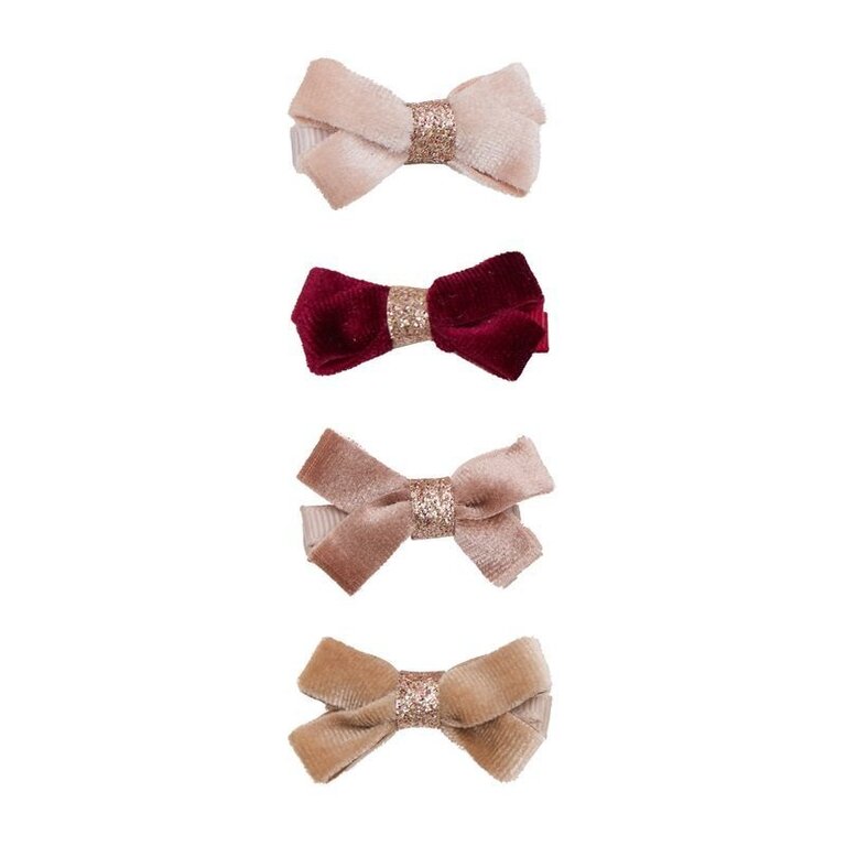 Mimi & Lula Mimi &Lula GLITTER BOW CLIPS