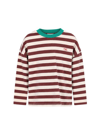 The New Chapter The new chapter - Lou longsleeve brown stripes