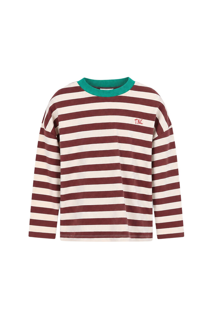 The New Chapter The new chapter - Lou longsleeve brown stripes