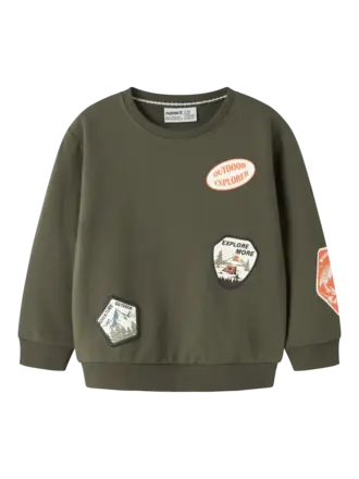 Name It Name it - Mole sweater  Olive Night