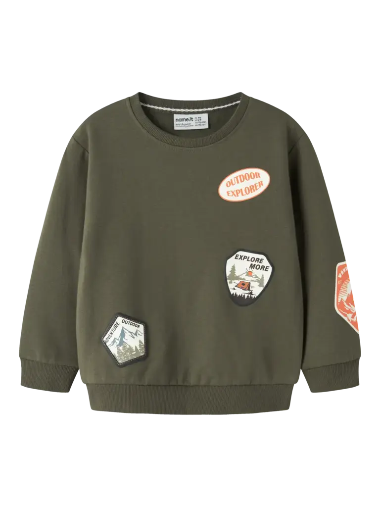 Name It Name it - Mole sweater  Olive Night