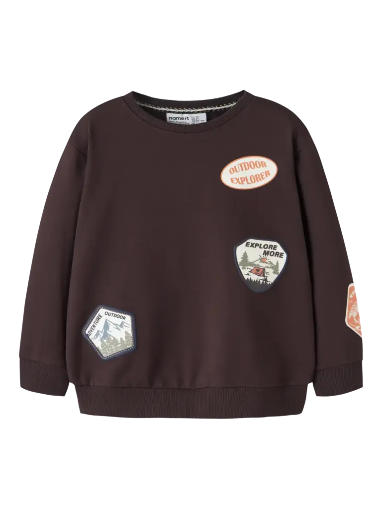 Name It Name it - Mole sweater  Chocolate