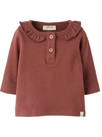 Lil' Atelier Lil atelier - Thoro slim top Mahogany