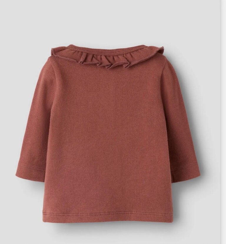 Lil' Atelier Lil atelier - Thoro slim top Mahogany