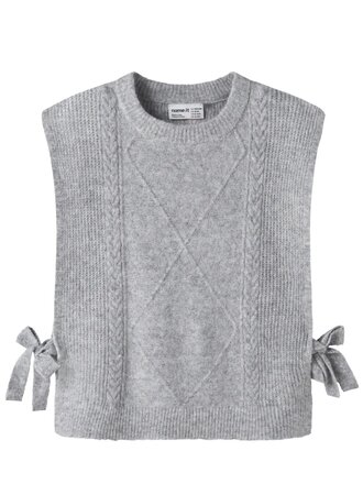 Name It Name it knit top grey melange