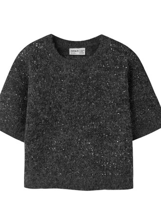 Name It name it - knit glitter top black