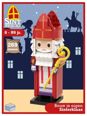 SintBricks Sint Bricks - Bouw je eigen Sinterklaas 25101