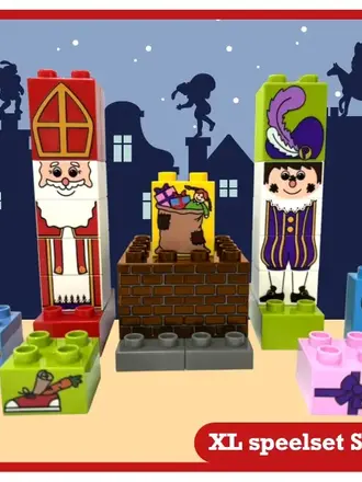 SintBricks Sint Bricks -25201 XL speelset Sint & Piet