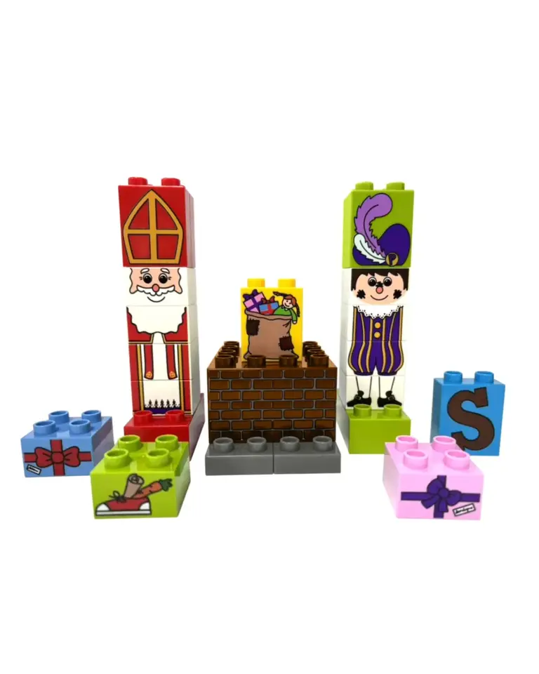SintBricks Sint Bricks -25201 XL speelset Sint & Piet