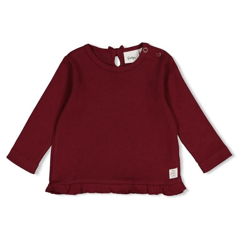 Feetje Feetje - bordeaux longsleeve