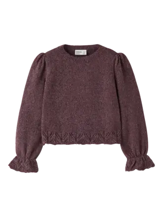 Name It Name it - fruel Knit sweater Catawba Grape