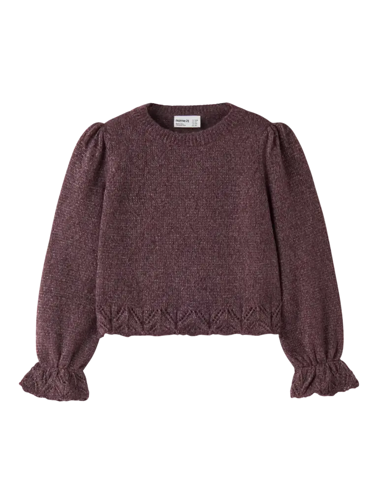 Name It Name it - fruel Knit sweater Catawba Grape