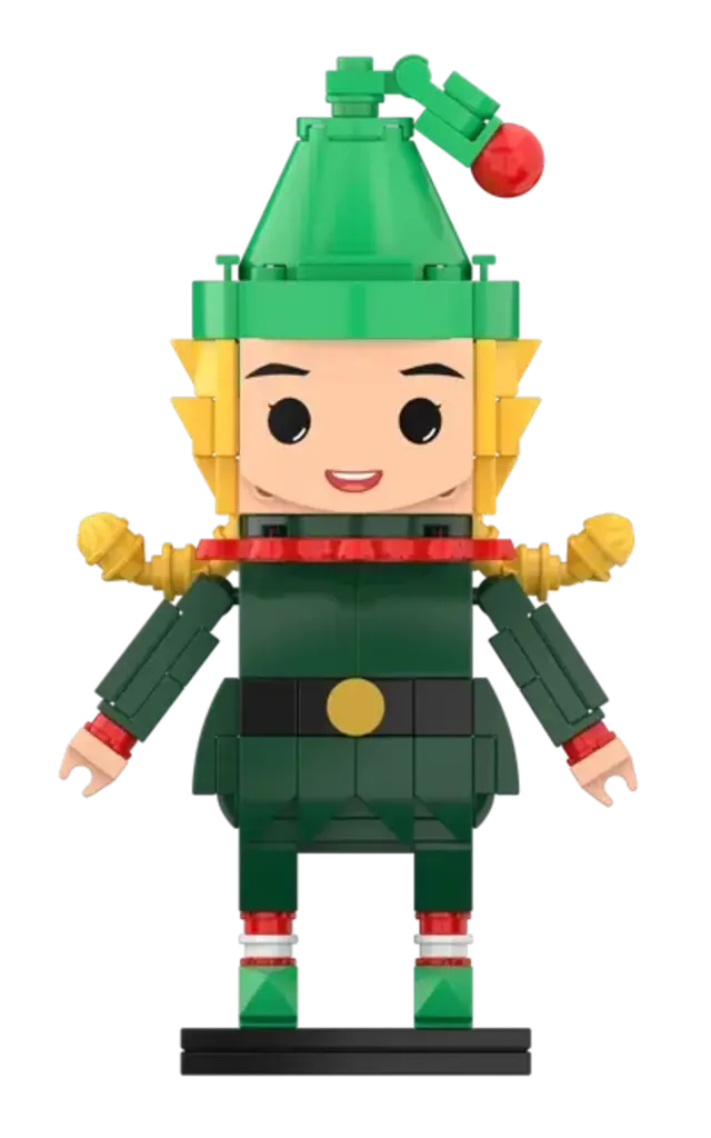 SintBricks 26602 Bouw je eigen Kerstelf